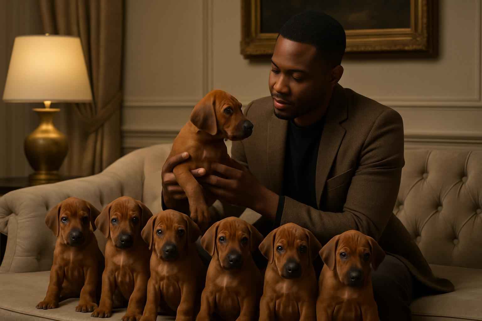 Current Rhodesian Ridgeback Litter For Sale in Springfield Ohio