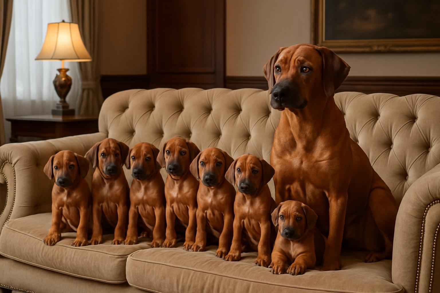 Current Rhodesian Ridgeback Litter For Sale in State College Pennsylvania