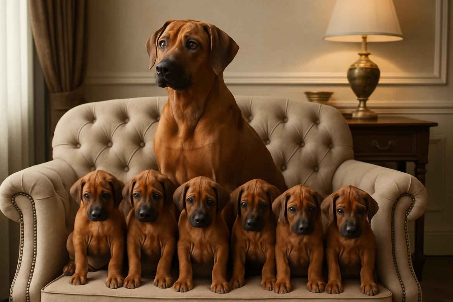 Current Rhodesian Ridgeback Litter For Sale in Syracuse New York