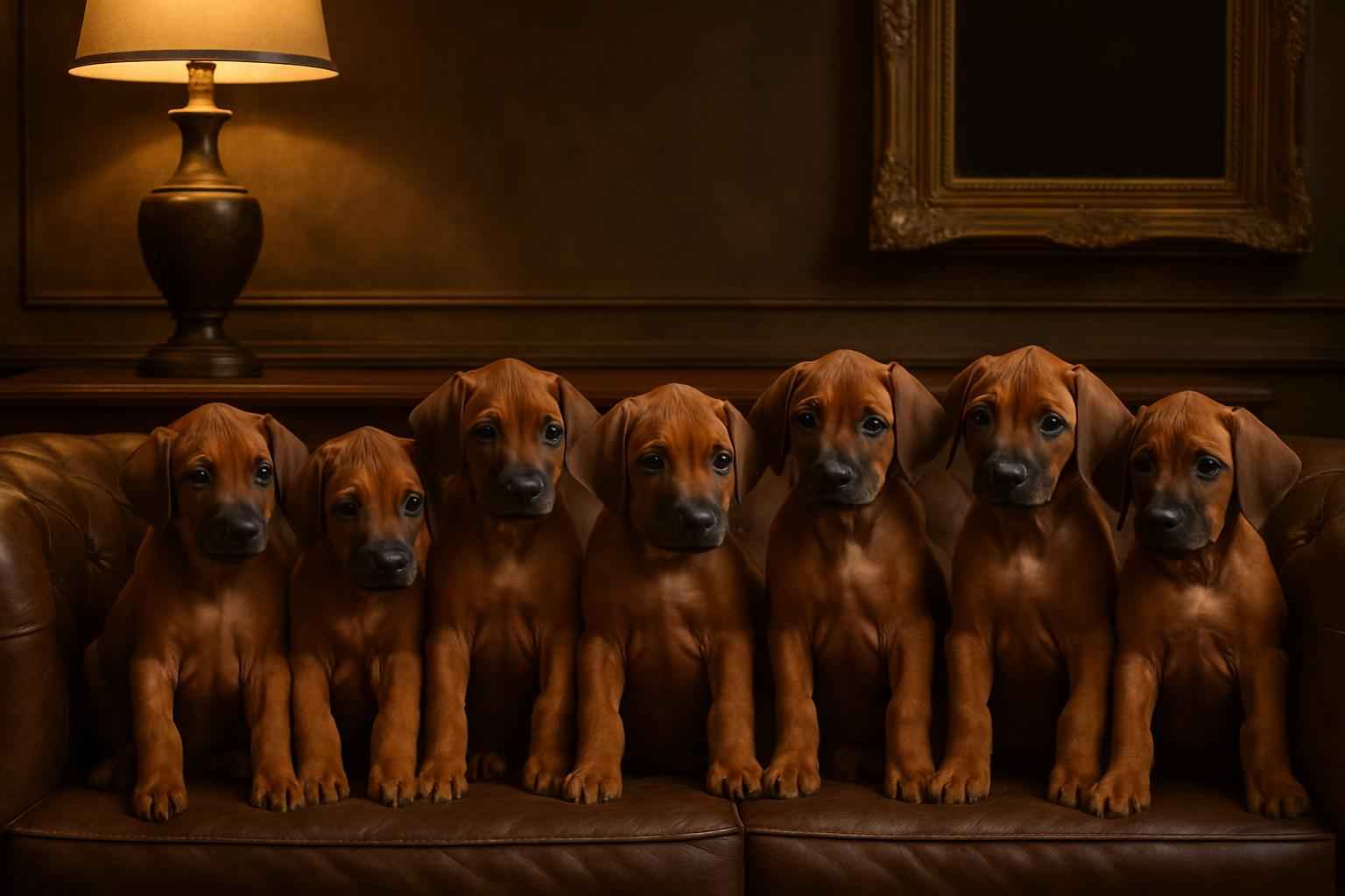 Current Rhodesian Ridgeback Litter For Sale in Toledo Ohio