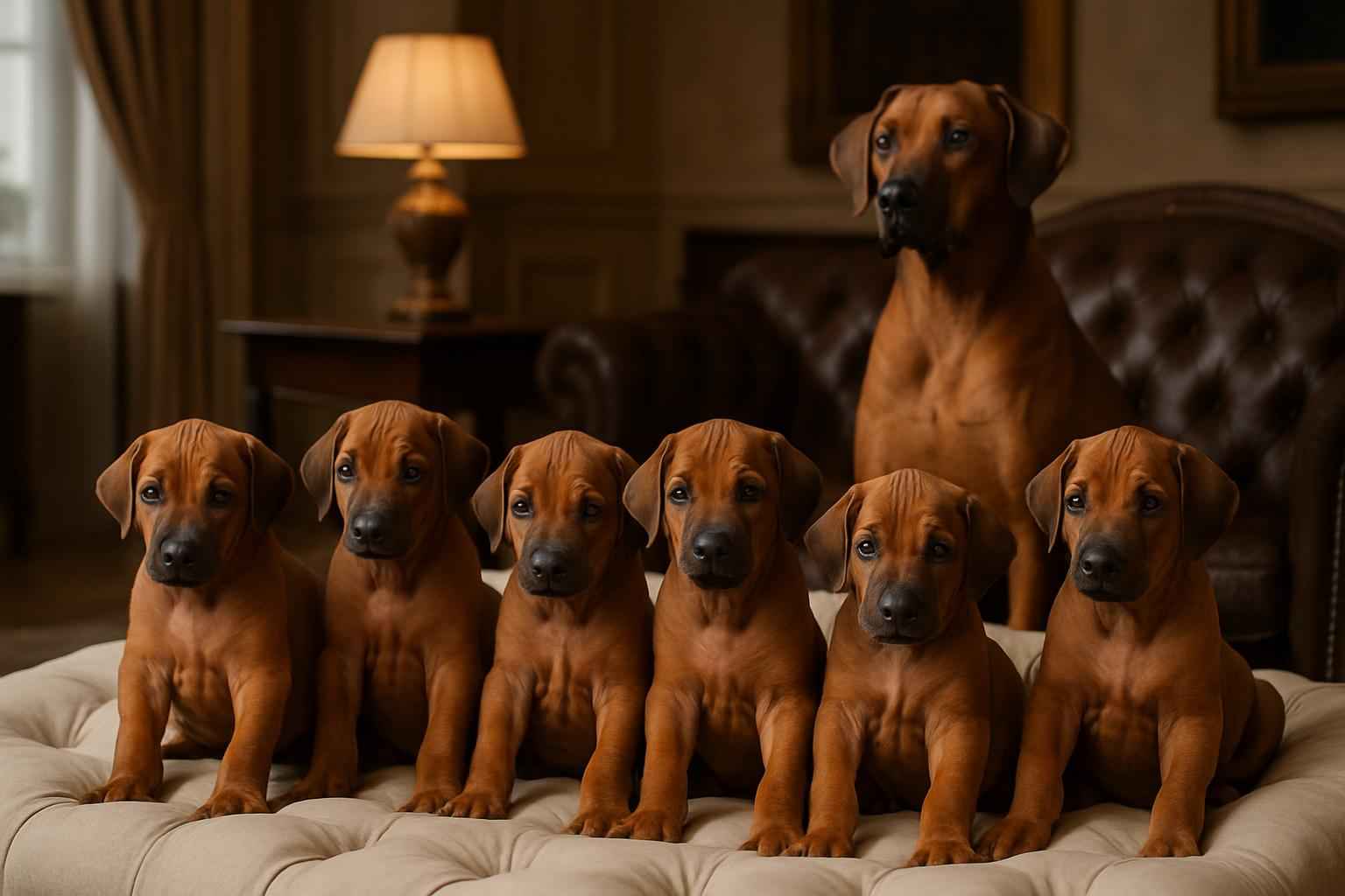 Current Rhodesian Ridgeback Litter For Sale in Trenton New Jersey