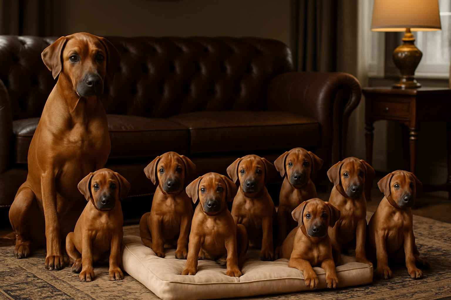 Current Rhodesian Ridgeback Litter For Sale in West Linn Oregon