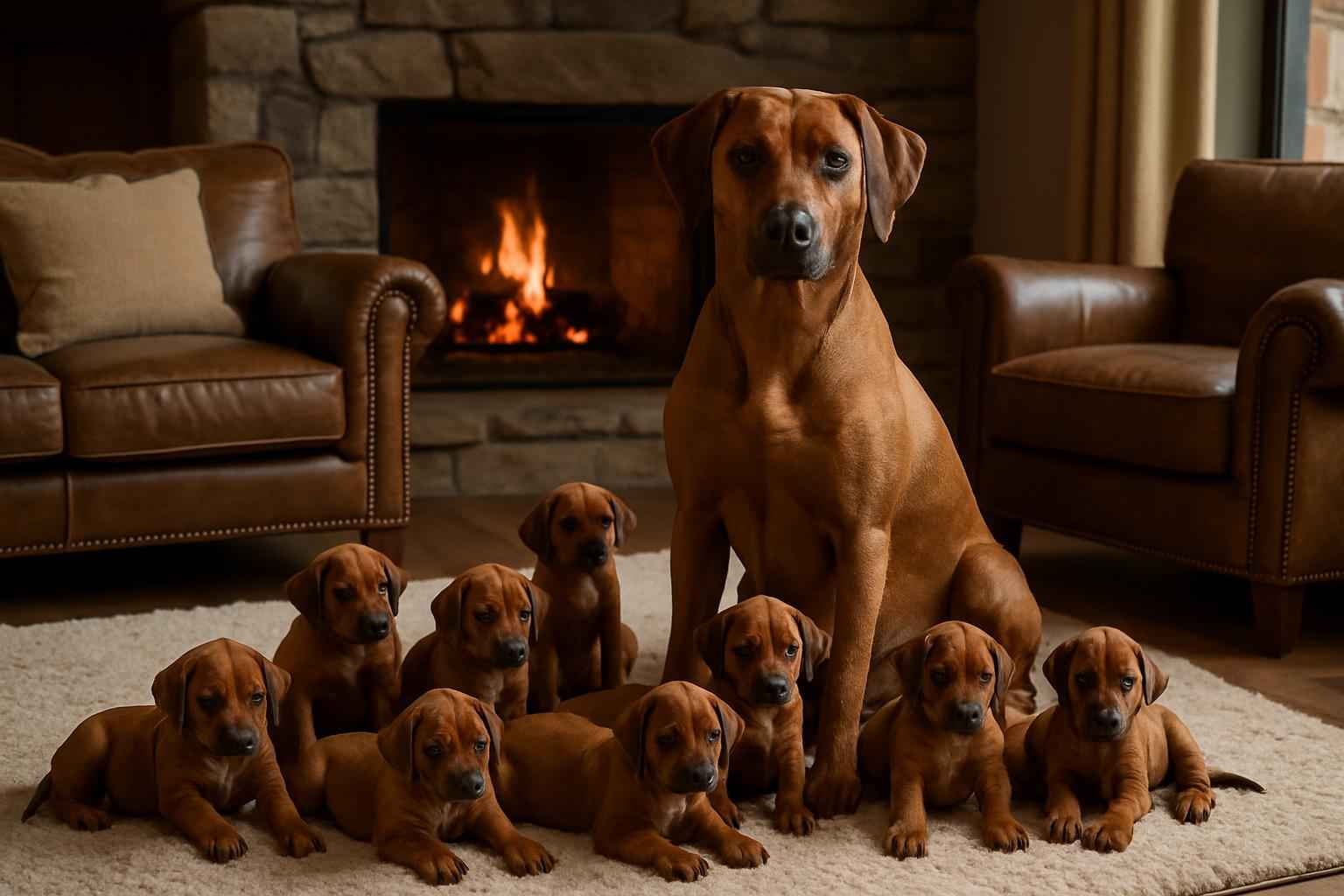 Current Rhodesian Ridgeback Litter For Sale in Whitefish Montana