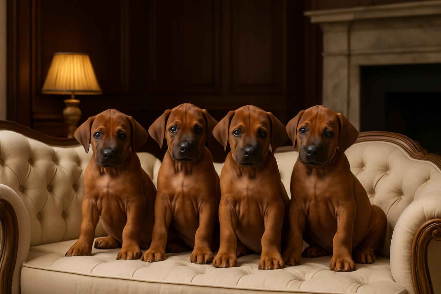 Current Rhodesian Ridgeback Litter For Sale in Woodbridge New Jersey