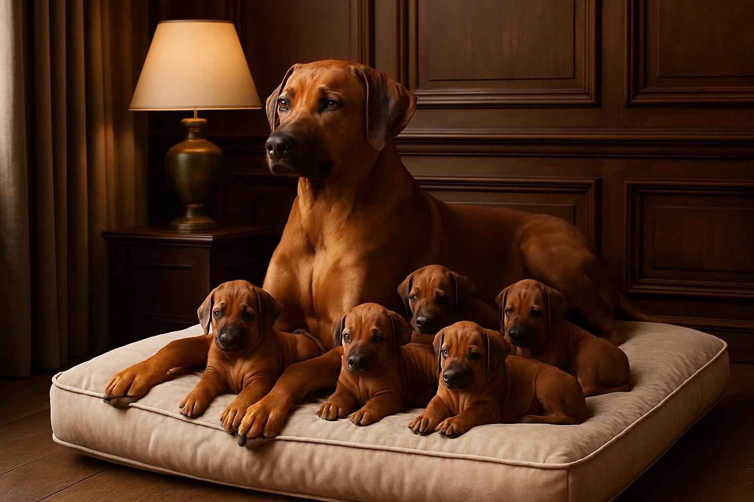 Current Rhodesian Ridgeback Litter For Sale in York Nebraska