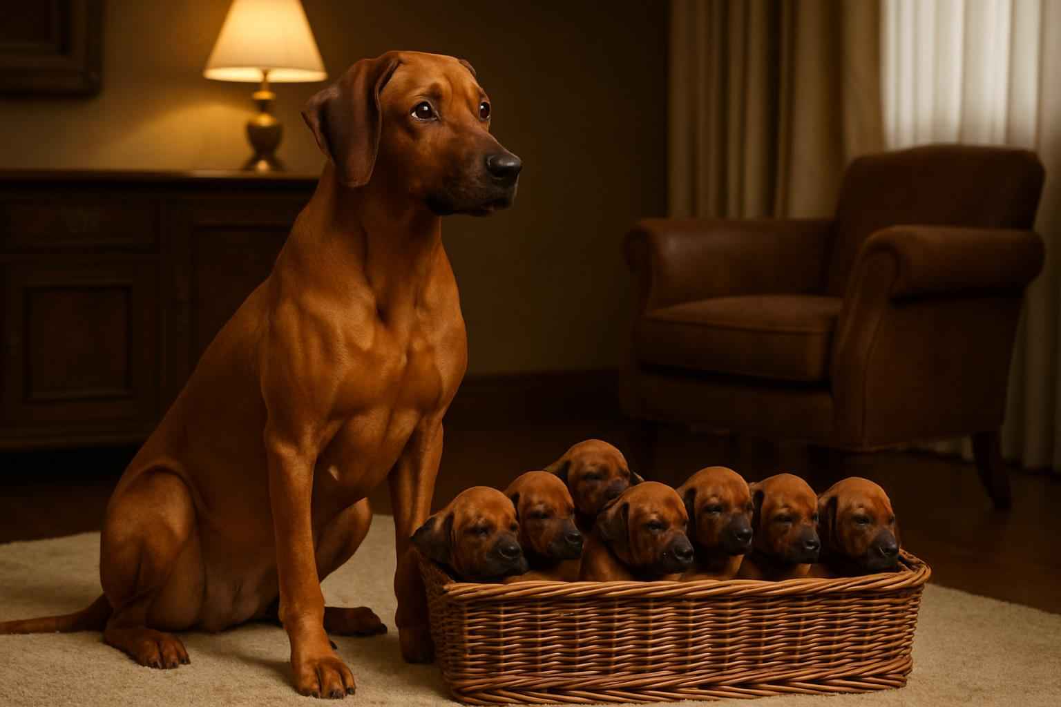 Current Rhodesian Ridgeback Litter For Sale in Yukon Oklahoma