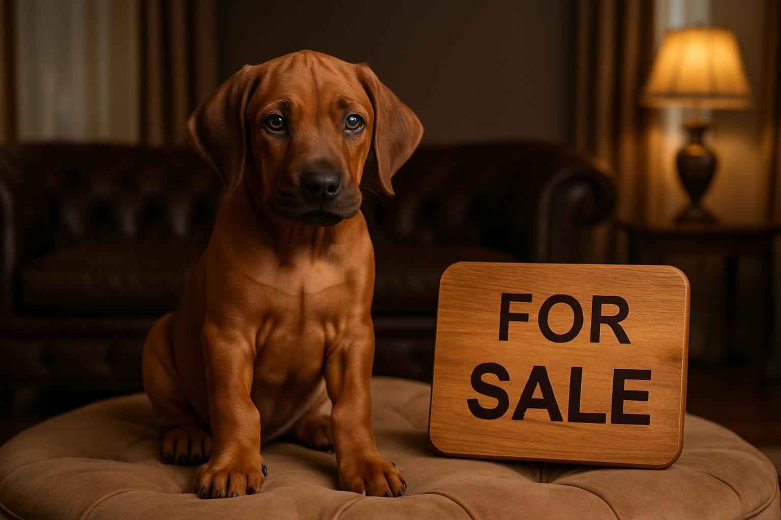 Female Rhodesian Ridgeback Puppy for Sale in Bismarck North Dakota