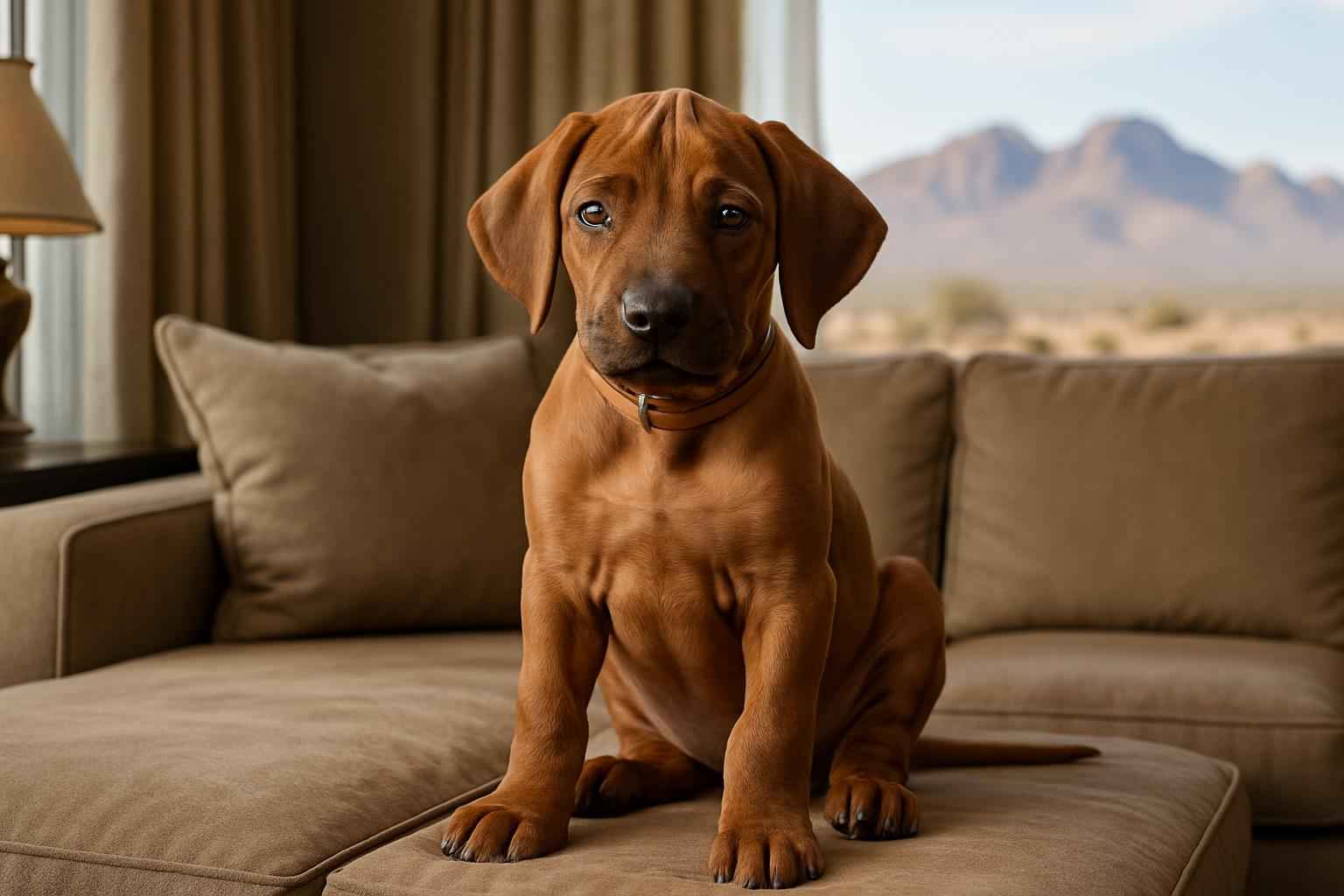 Female Rhodesian Ridgeback Puppy for Sale in Deming New Mexico