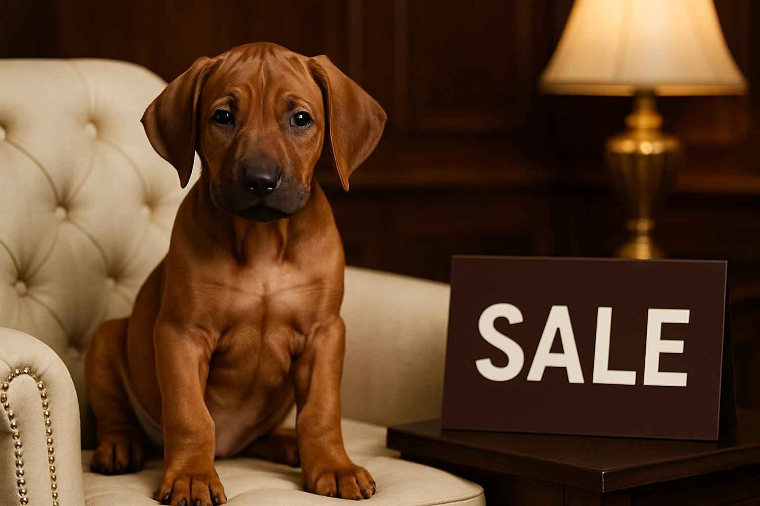 Female Rhodesian Ridgeback Puppy for Sale in Grand Forks North Dakota