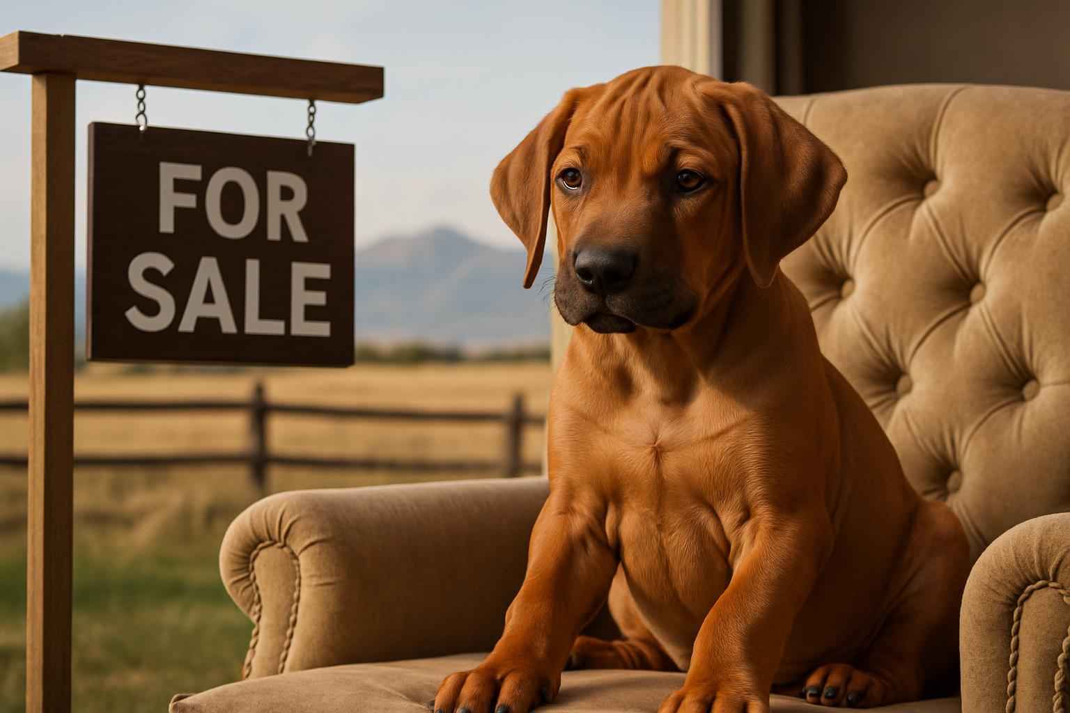 Female Rhodesian Ridgeback Puppy for Sale in Miles City Montana