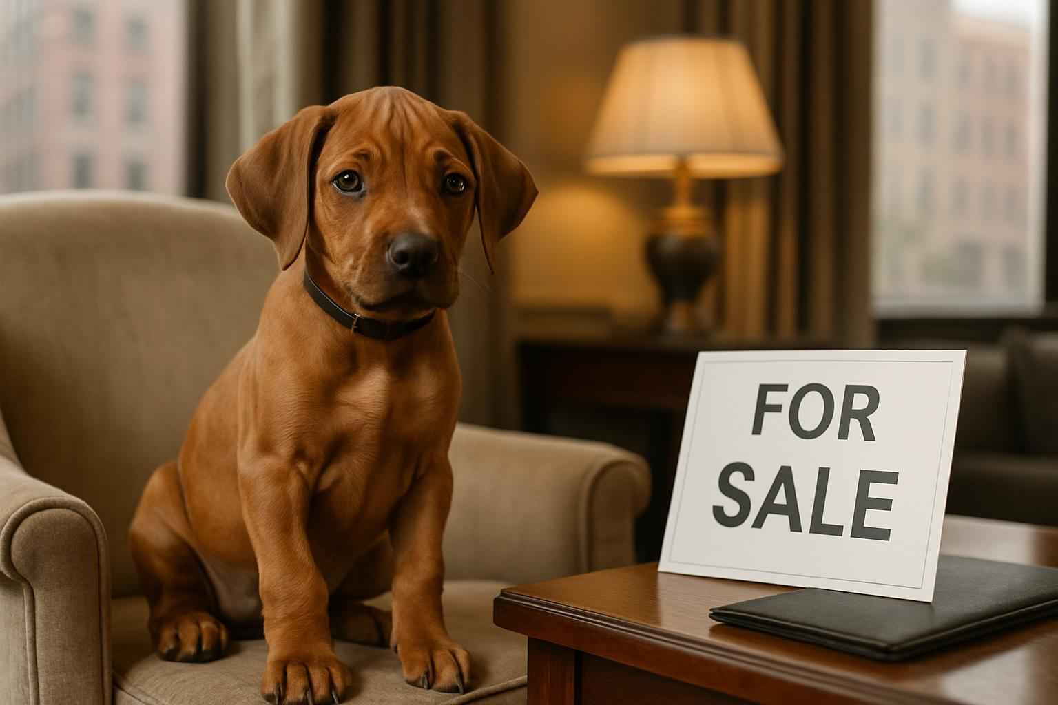 Female Rhodesian Ridgeback Puppy for Sale in Newark New Jersey