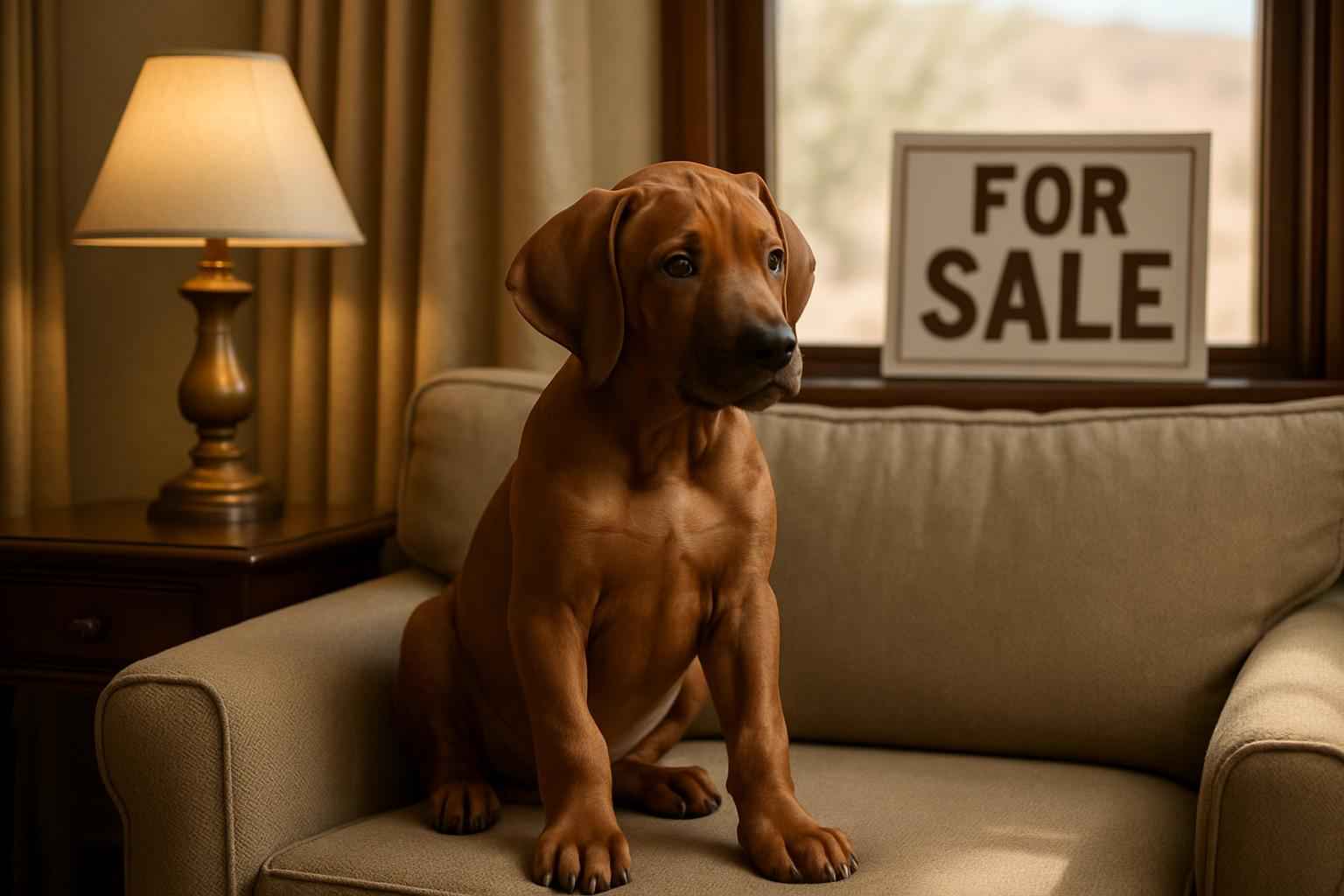 Male Rhodesian Ridgeback Puppy for Sale in Alamogordo New Mexico