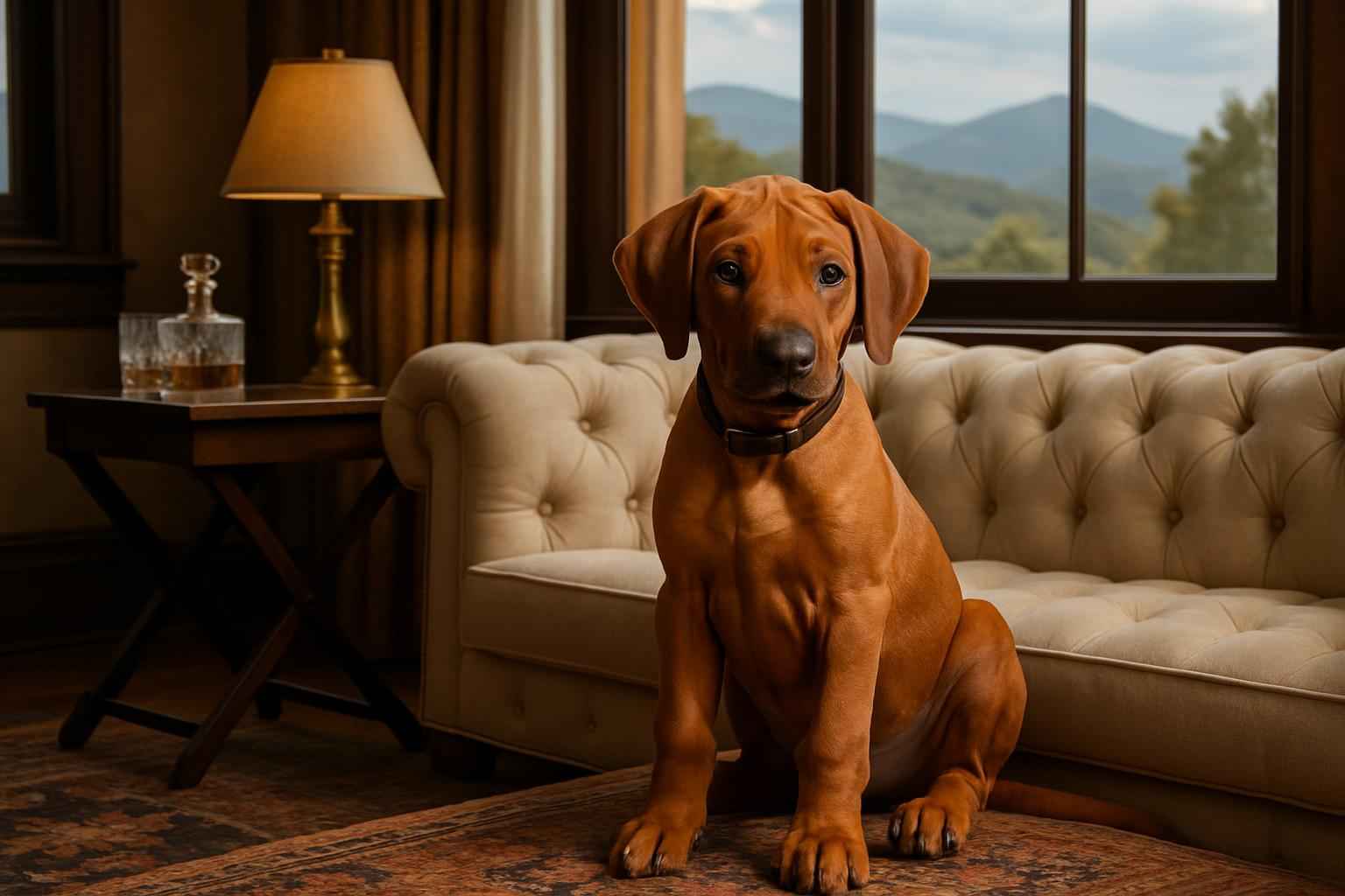 Male Rhodesian Ridgeback Puppy for Sale in Asheville North Carolina