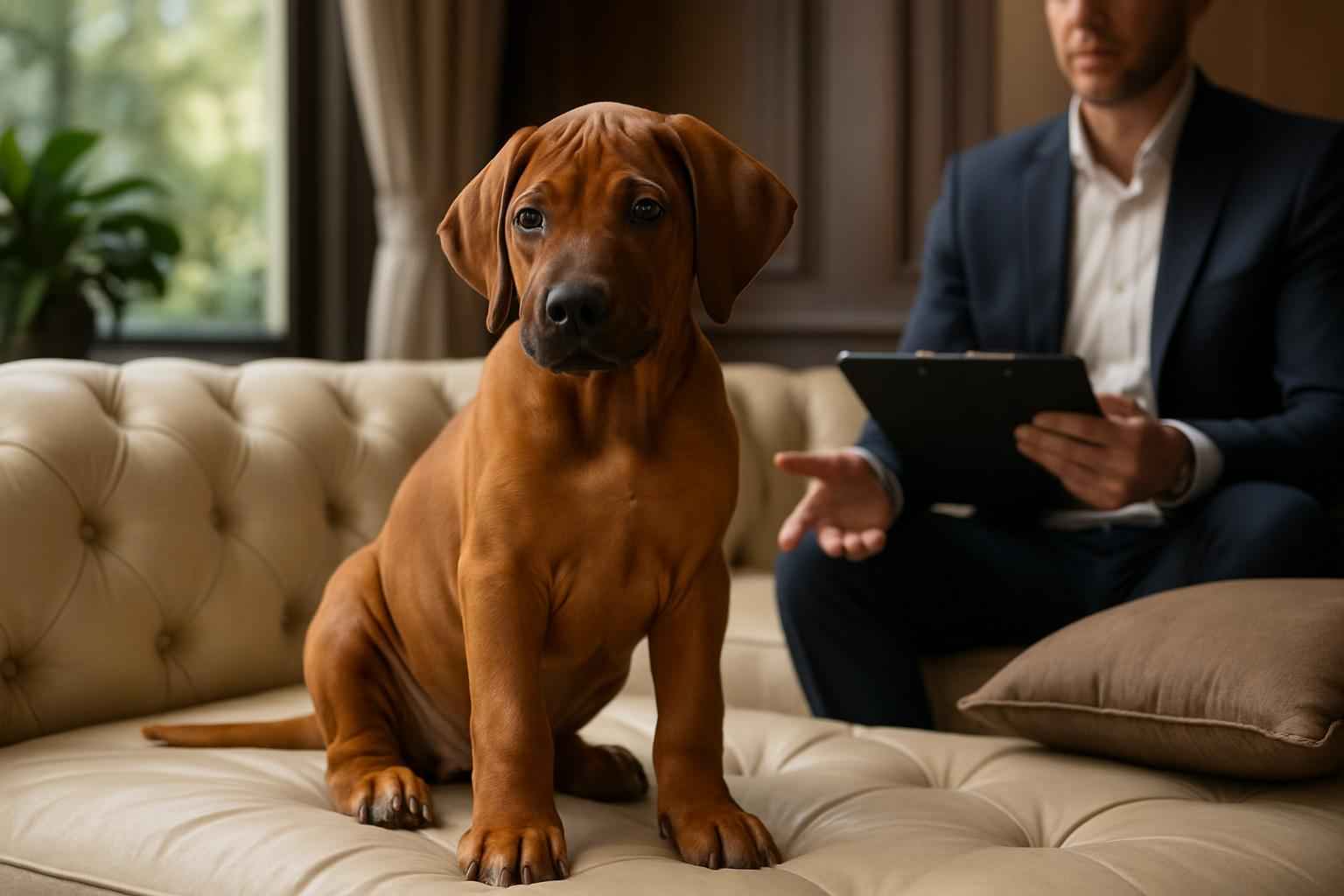 Male Rhodesian Ridgeback Puppy for Sale in Burlington North Carolina