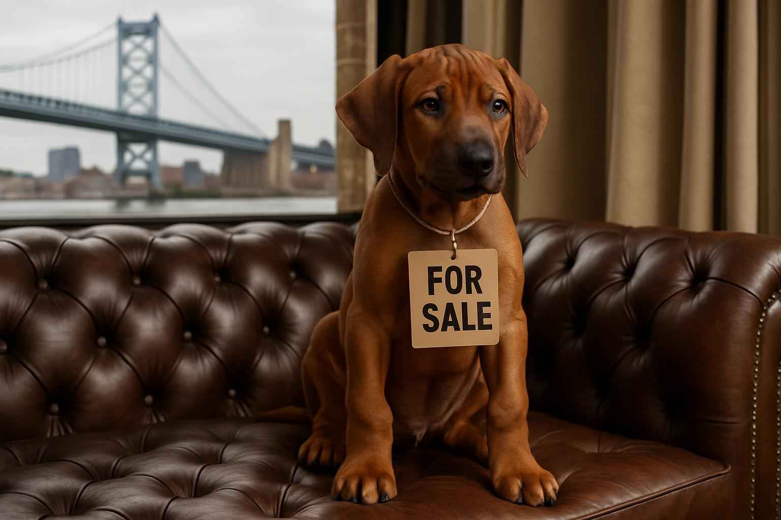 Male Rhodesian Ridgeback Puppy for Sale in Camden New Jersey