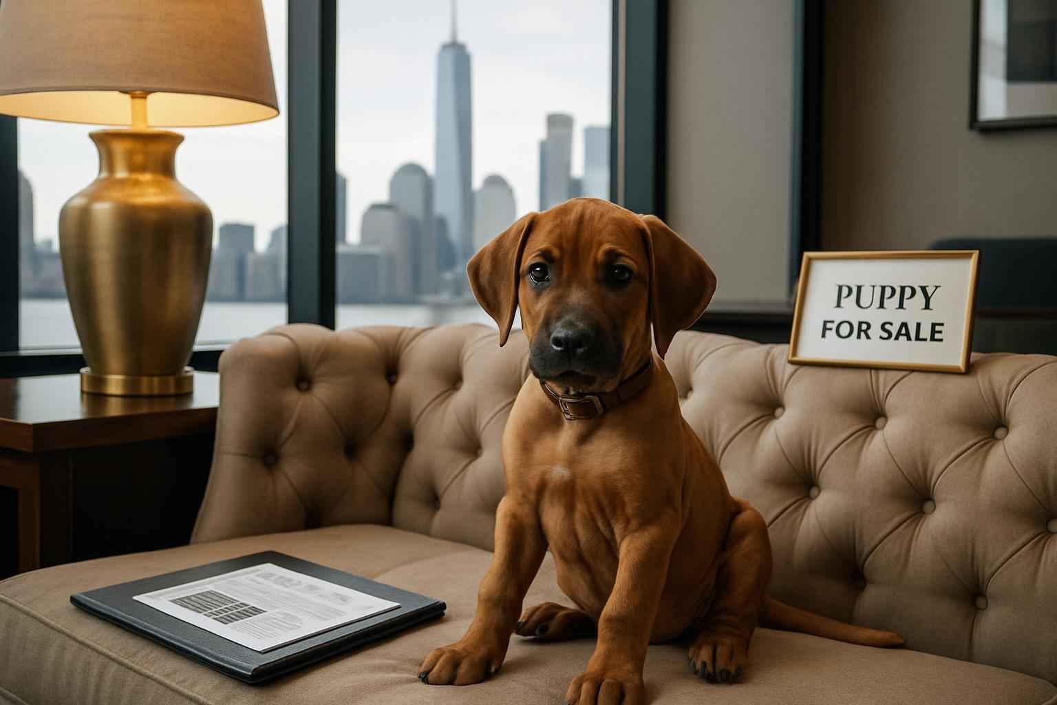 Male Rhodesian Ridgeback Puppy for Sale in Jersey City New Jersey