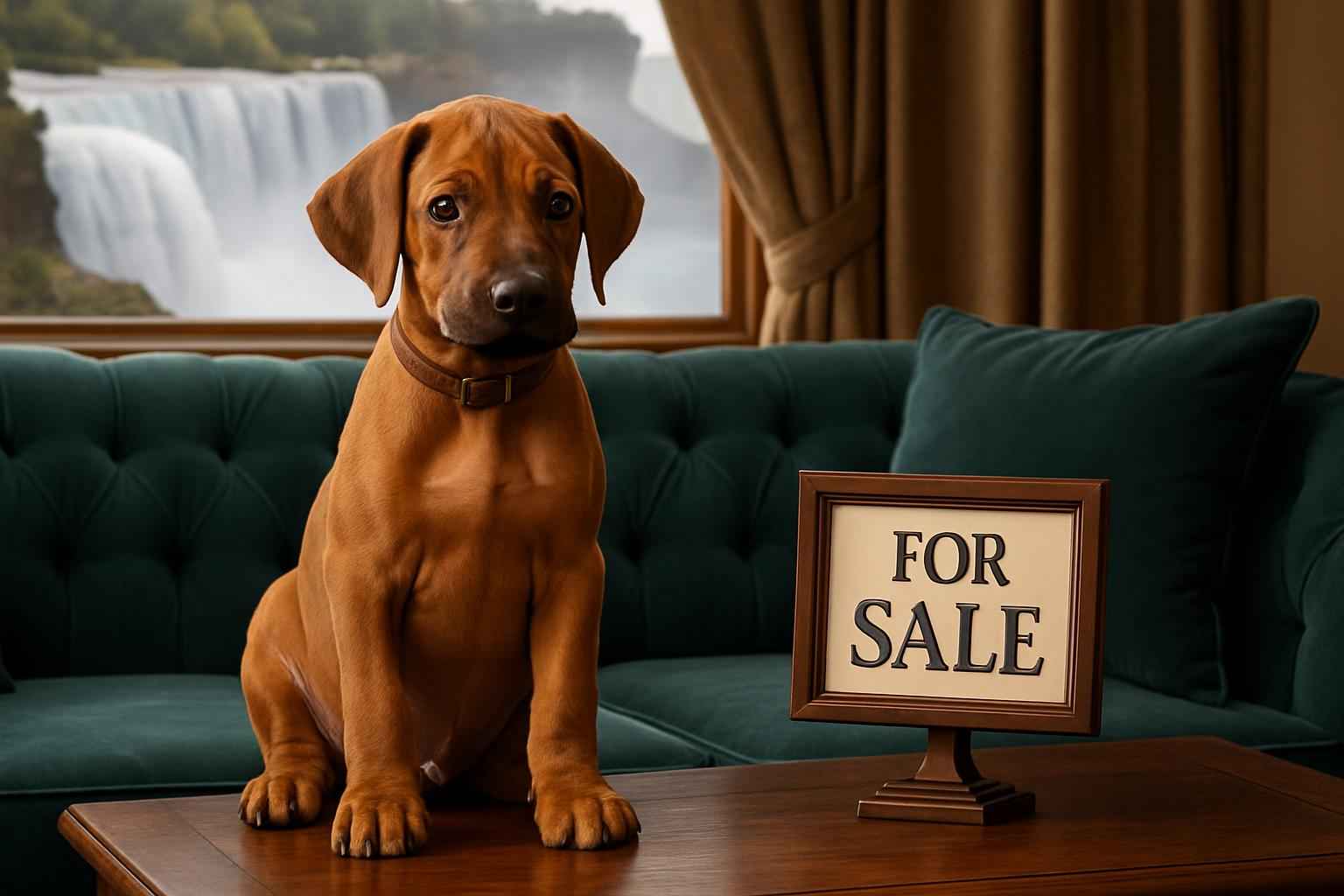 Male Rhodesian Ridgeback Puppy for Sale in Niagara Falls New York