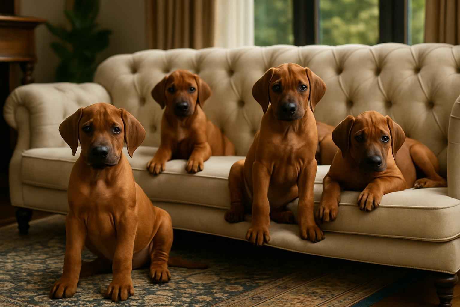 Rhodesian Ridgeback Puppies Available Now in Jacksonville North Carolina