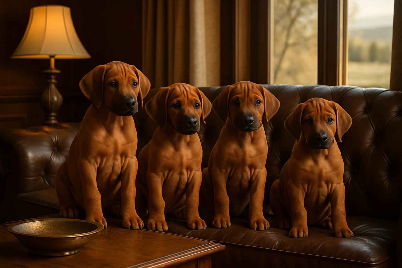 Rhodesian Ridgeback Puppies Available Now in Lewistown Montana