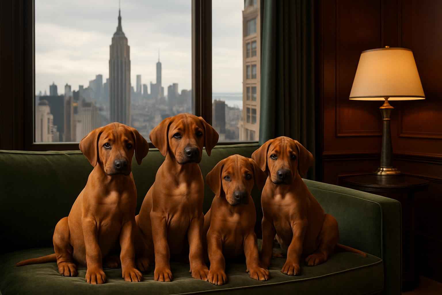 Rhodesian Ridgeback Puppies Available Now in New York City New York