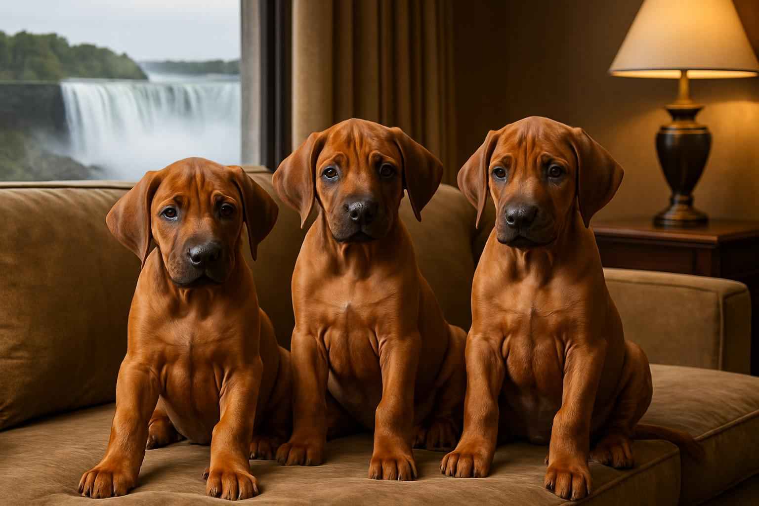 Rhodesian Ridgeback Puppies Available Now in Niagara Falls New York