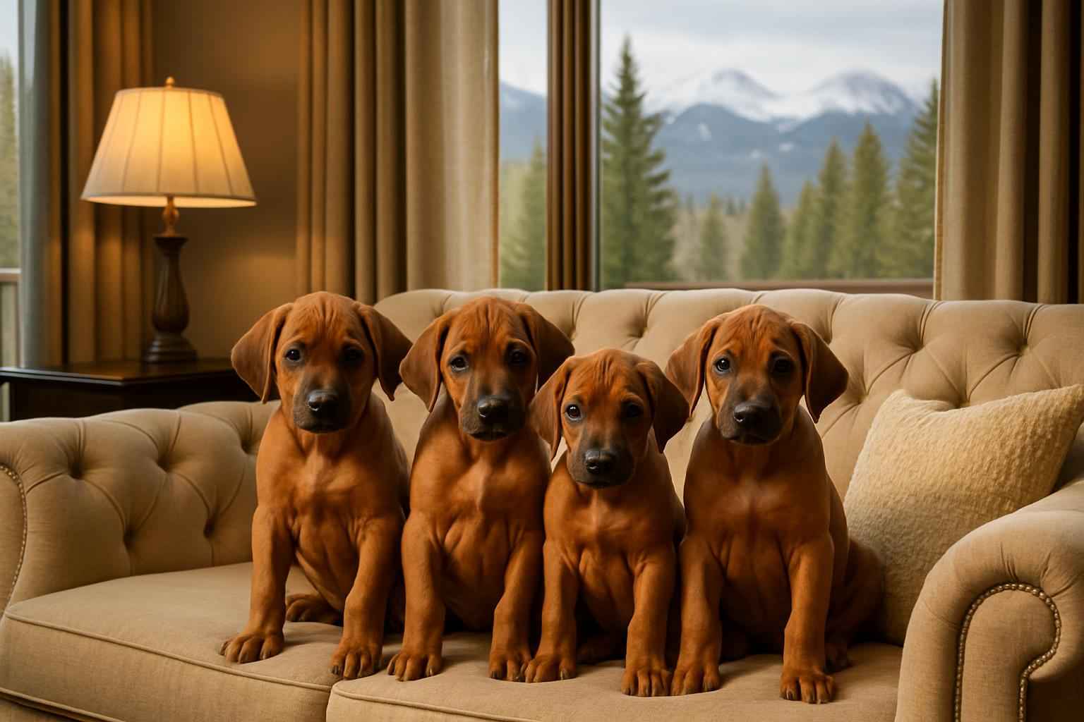 Rhodesian Ridgeback Puppies Available Now in Whitefish Montana