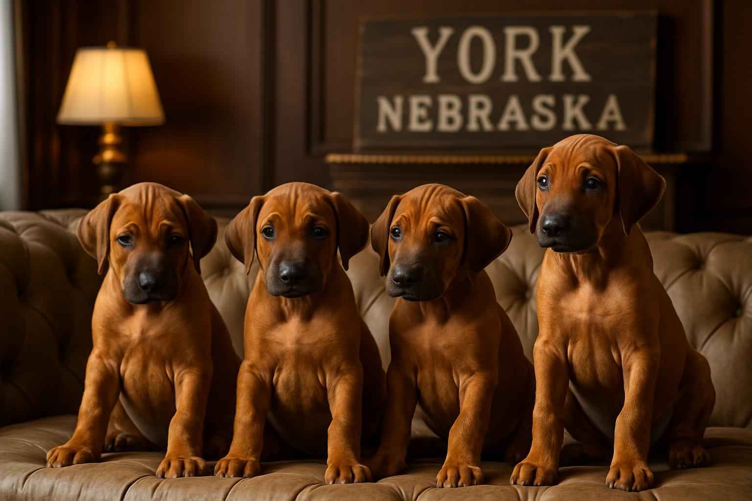 Rhodesian Ridgeback Puppies Available Now in York Nebraska