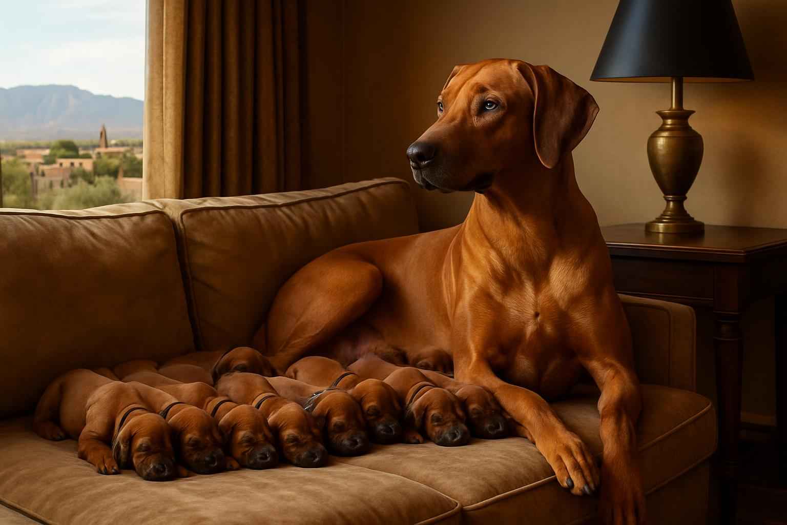 Upcoming Rhodesian Ridgeback Litter For Sale in Albuquerque New Mexico