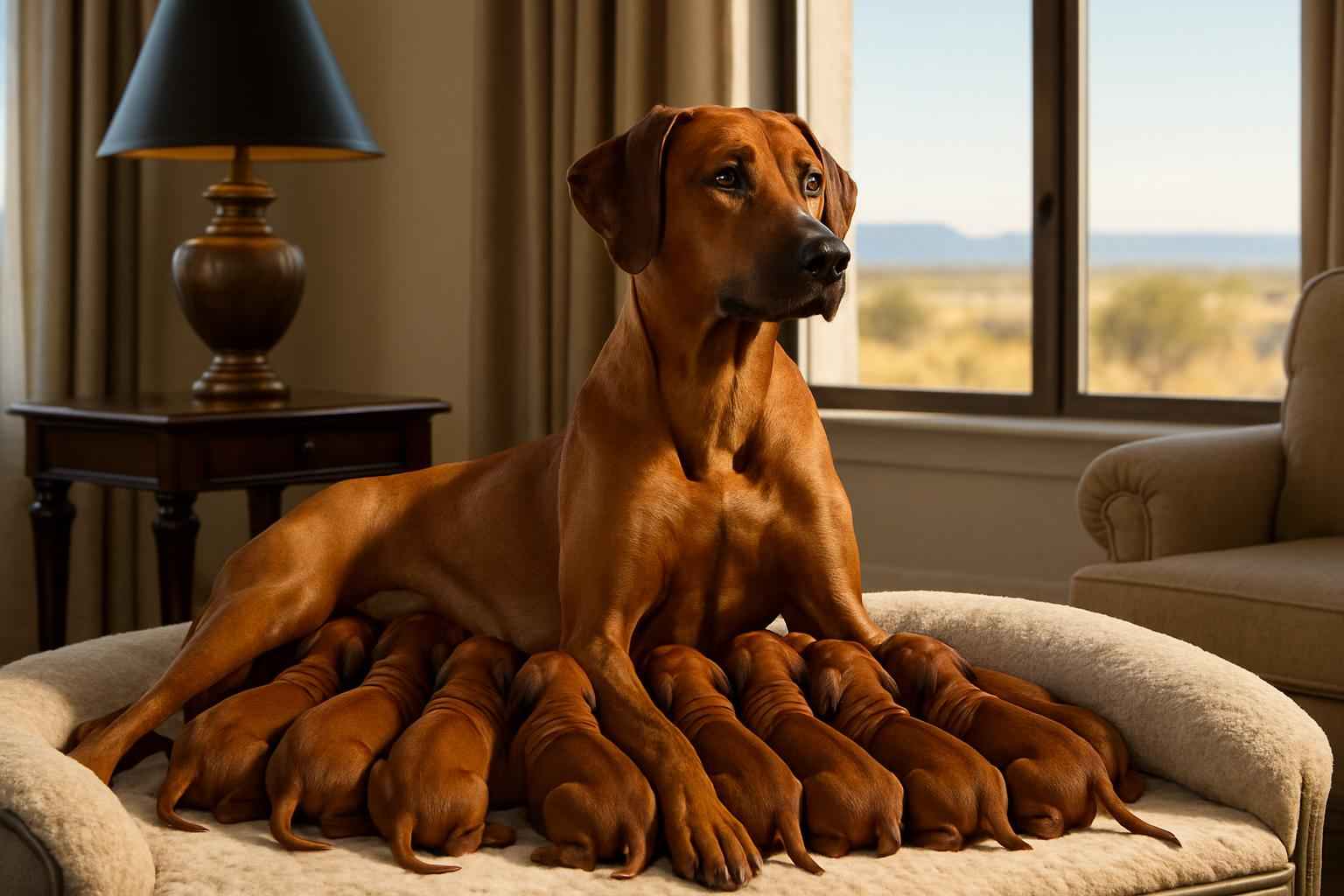 Upcoming Rhodesian Ridgeback Litter For Sale in Clovis New Mexico