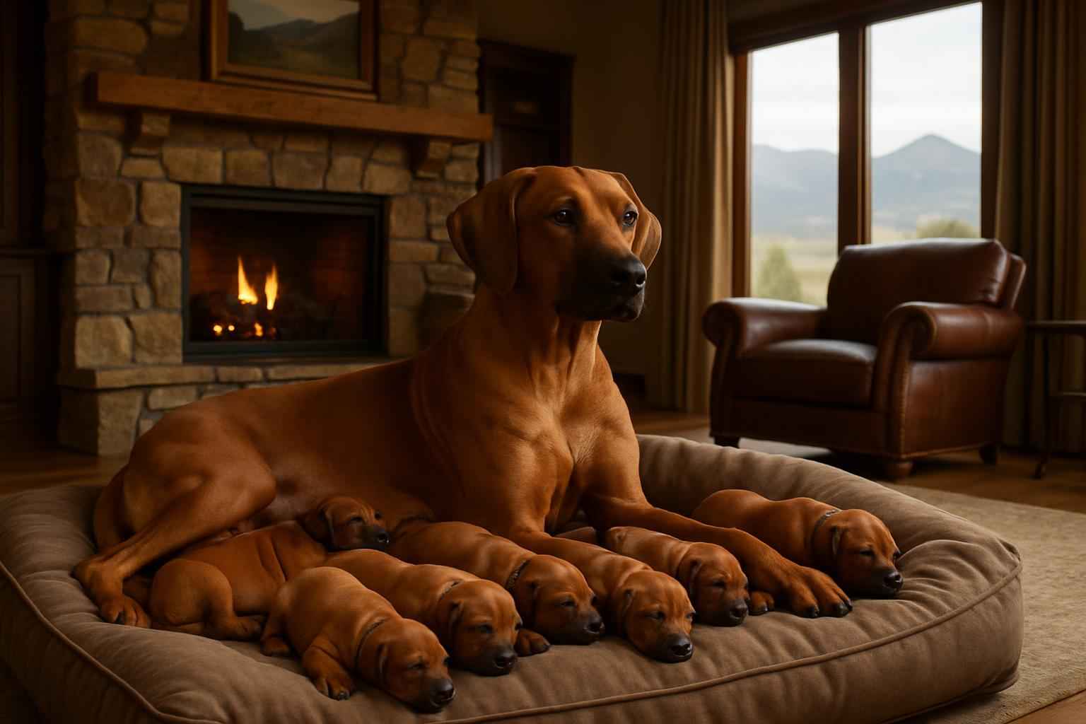 Upcoming Rhodesian Ridgeback Litter For Sale in Livingston Montana