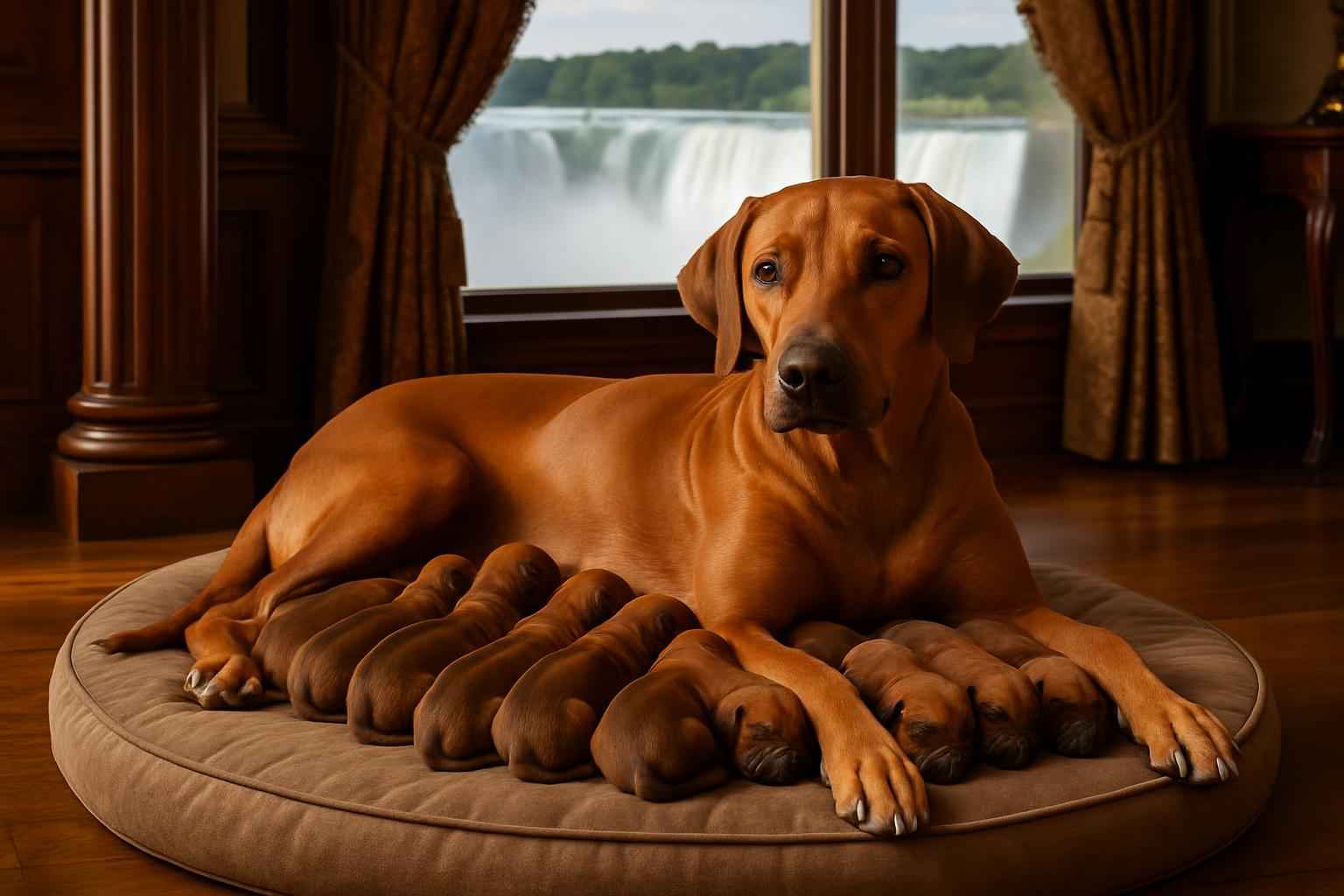 Upcoming Rhodesian Ridgeback Litter For Sale in Niagara Falls New York