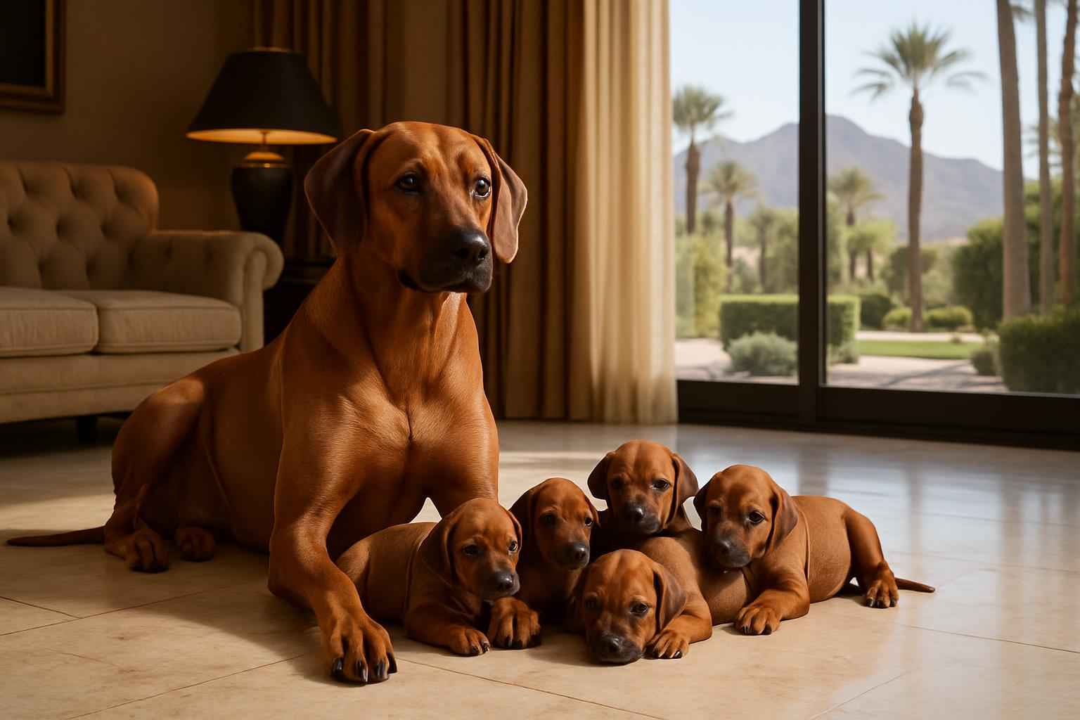 Upcoming Rhodesian Ridgeback Litter For Sale in North Las Vegas Nevada