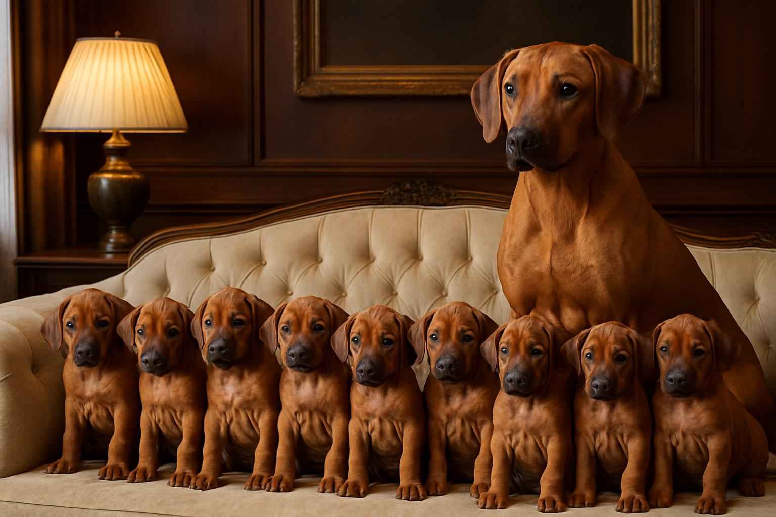 Current Rhodesian Ridgeback Litter For Sale in Appleton Wisconsin