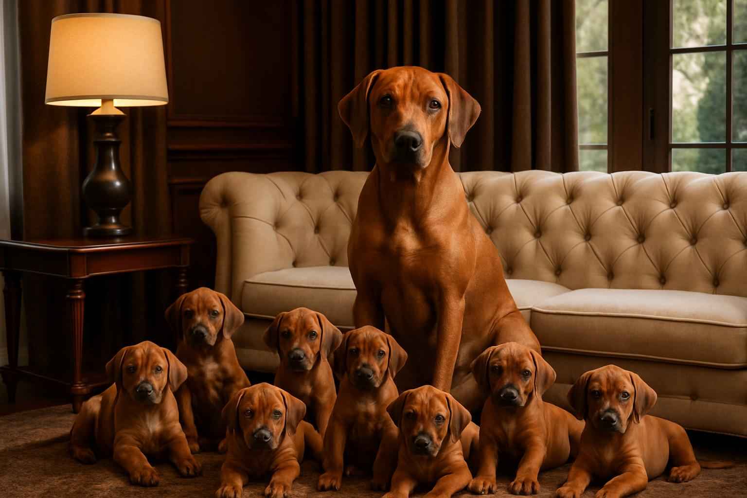 Current Rhodesian Ridgeback Litter For Sale in Arlington Texas
