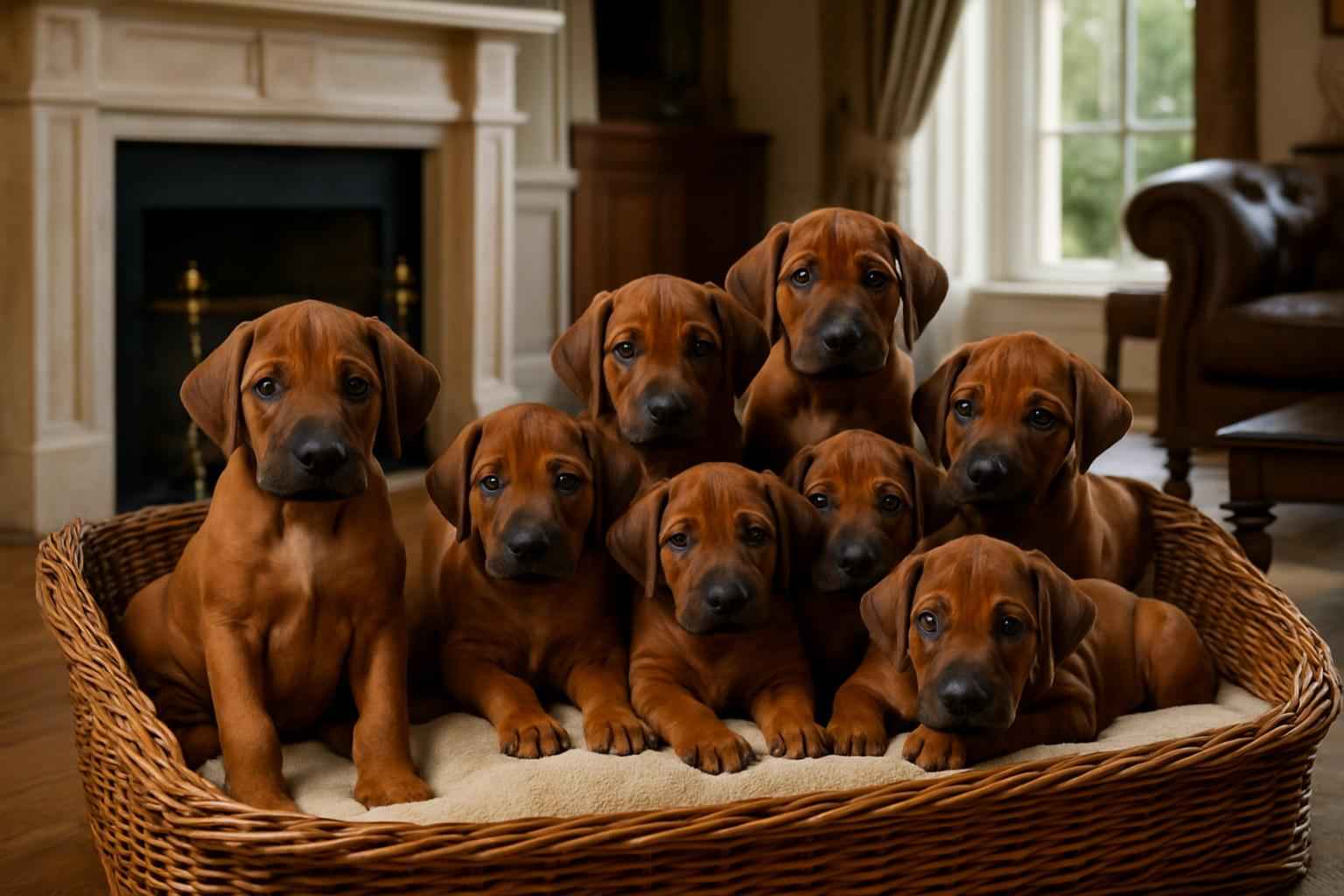 Current Rhodesian Ridgeback Litter For Sale in Arlington Virginia