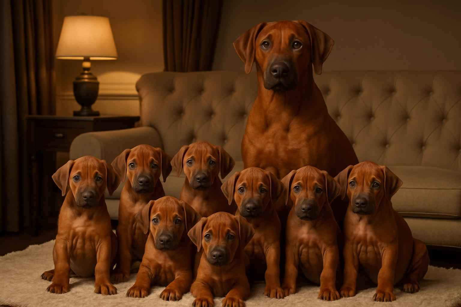Current Rhodesian Ridgeback Litter For Sale in Ashburn Virginia