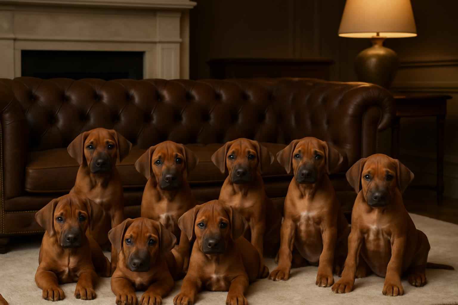 Current Rhodesian Ridgeback Litter For Sale in Bartlett Tennessee