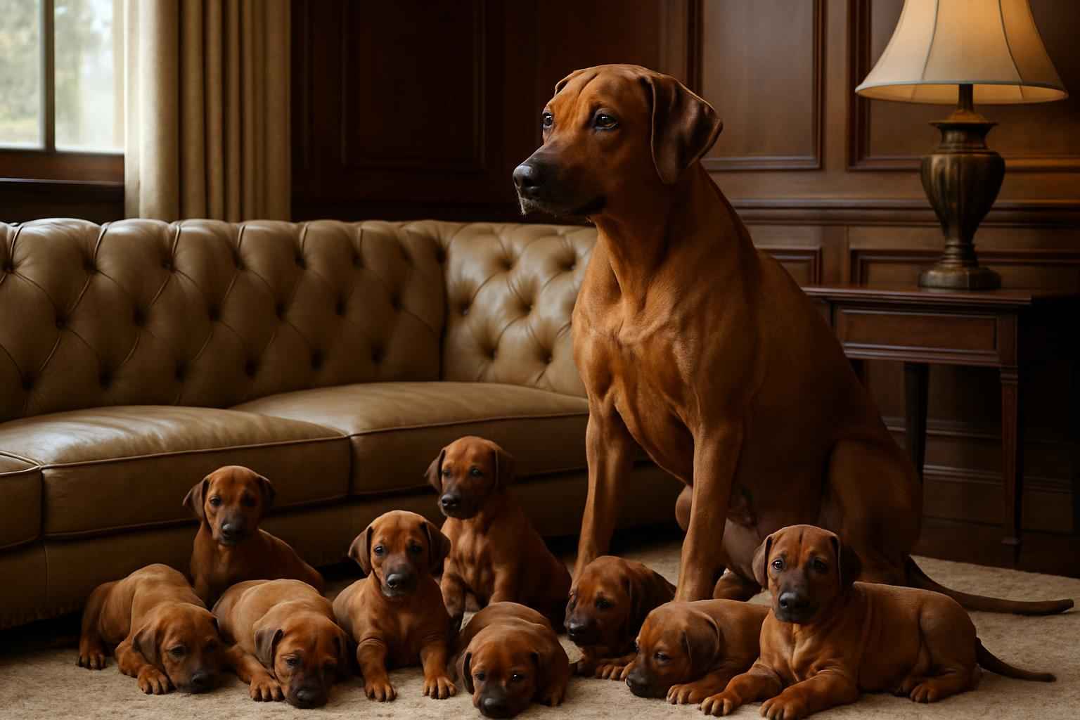 Current Rhodesian Ridgeback Litter For Sale in Beckley West Virginia