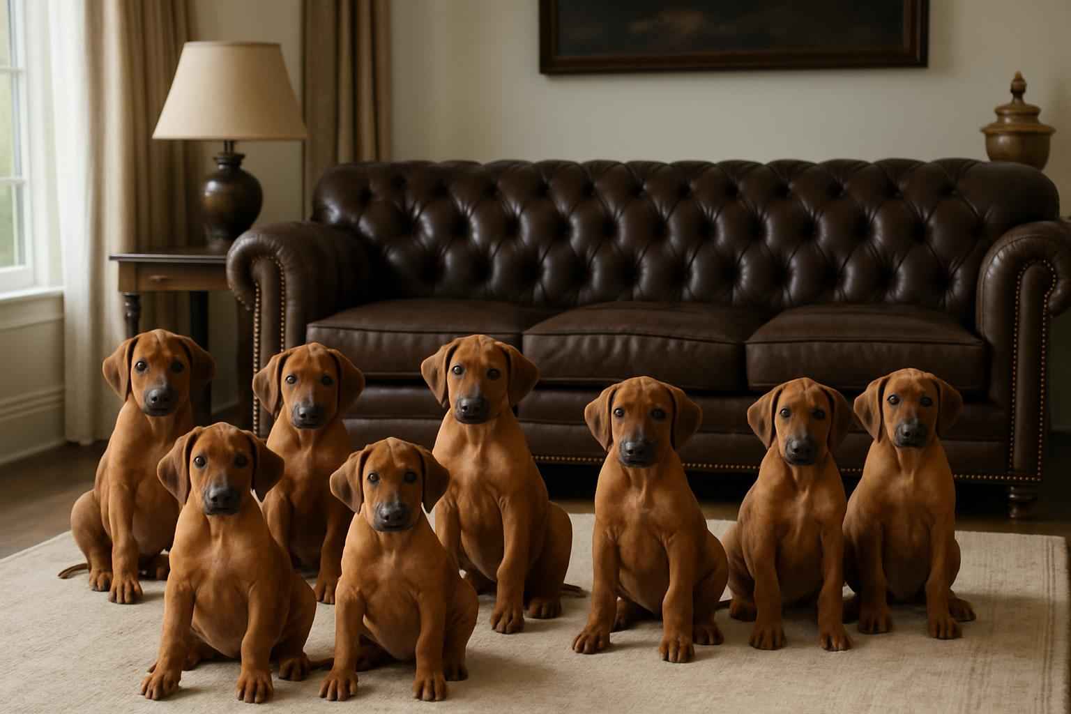Current Rhodesian Ridgeback Litter For Sale in Blacksburg Virginia