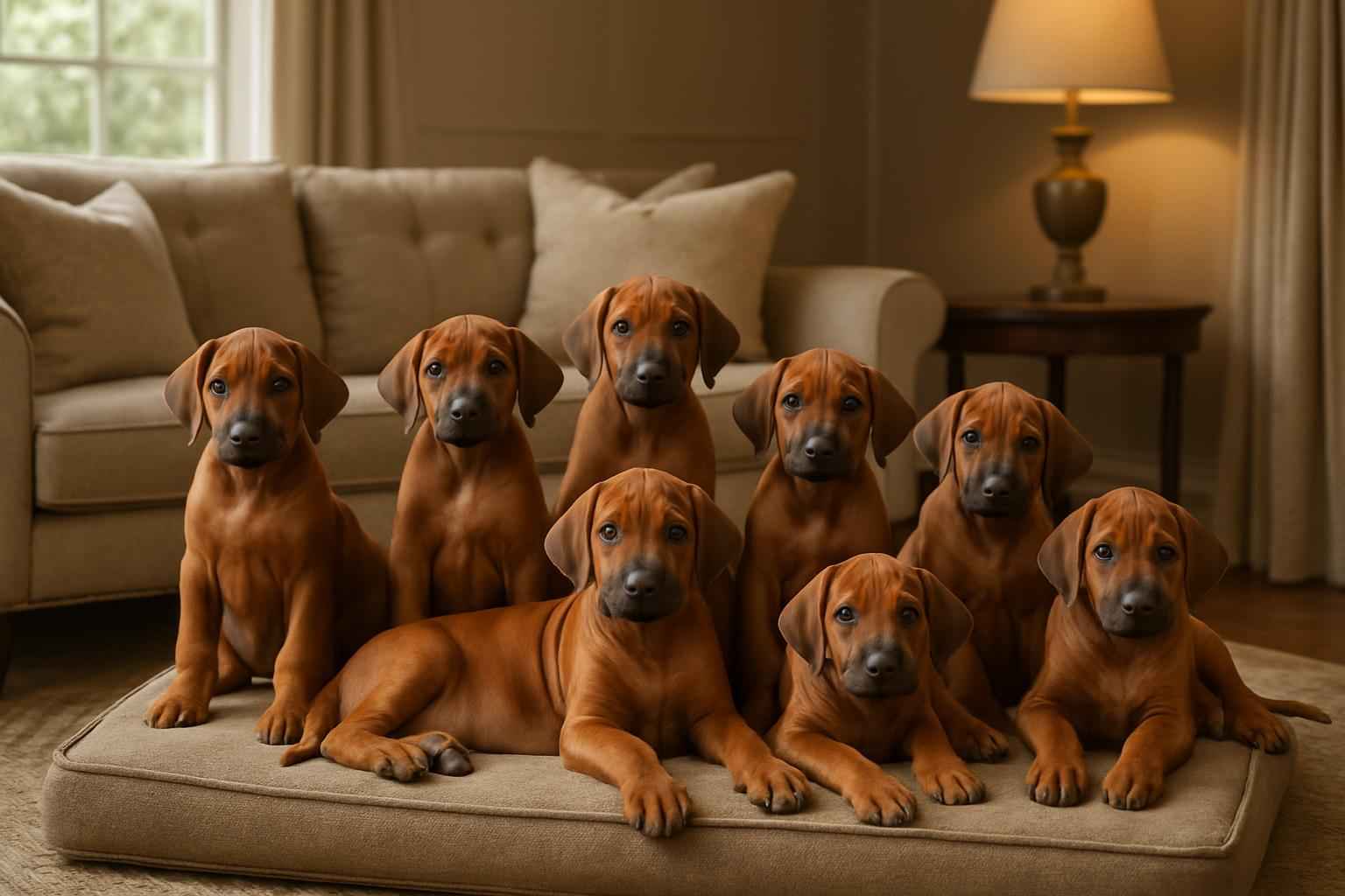 Current Rhodesian Ridgeback Litter For Sale in Bluffton South Carolina