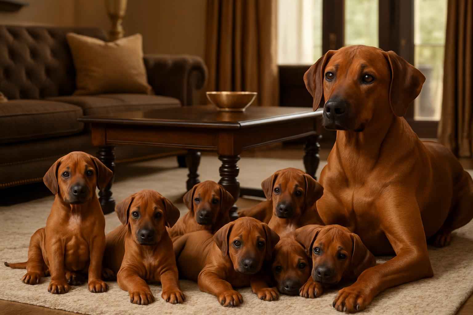Current Rhodesian Ridgeback Litter For Sale in Bountiful Utah