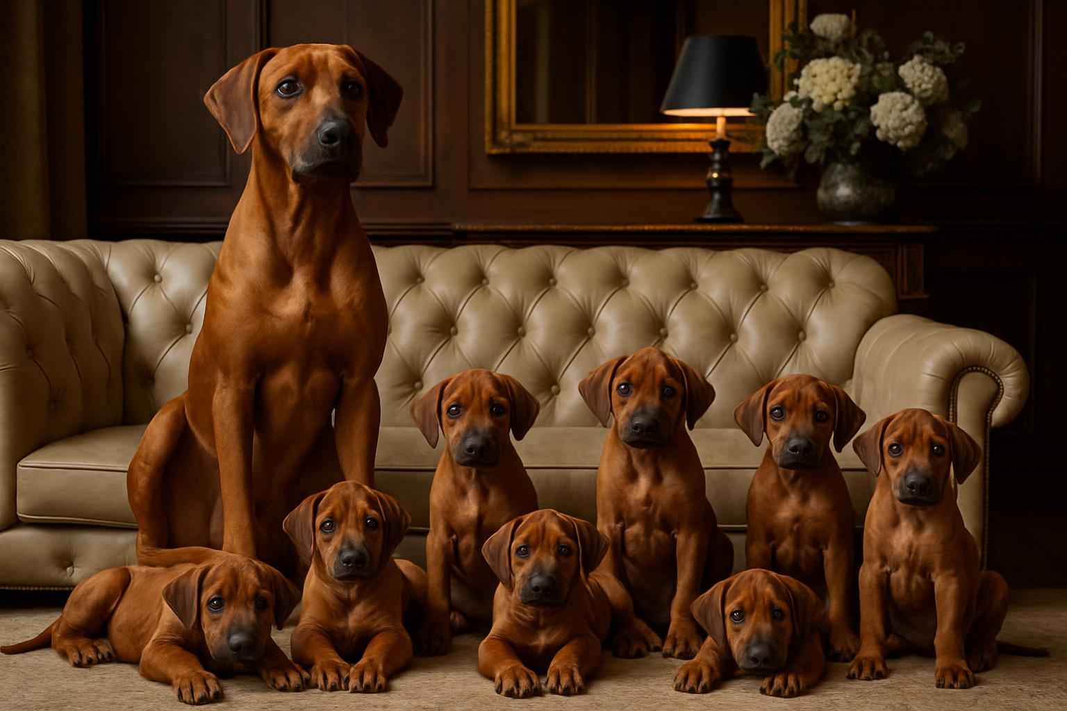 Current Rhodesian Ridgeback Litter For Sale in Brownsville Texas