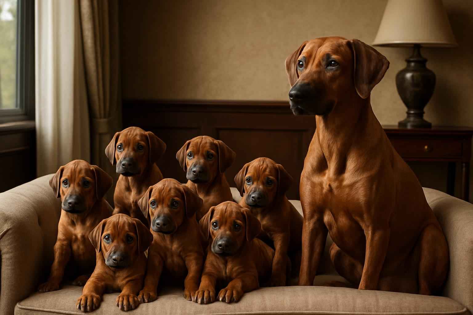 Current Rhodesian Ridgeback Litter For Sale in Charlottesville Virginia