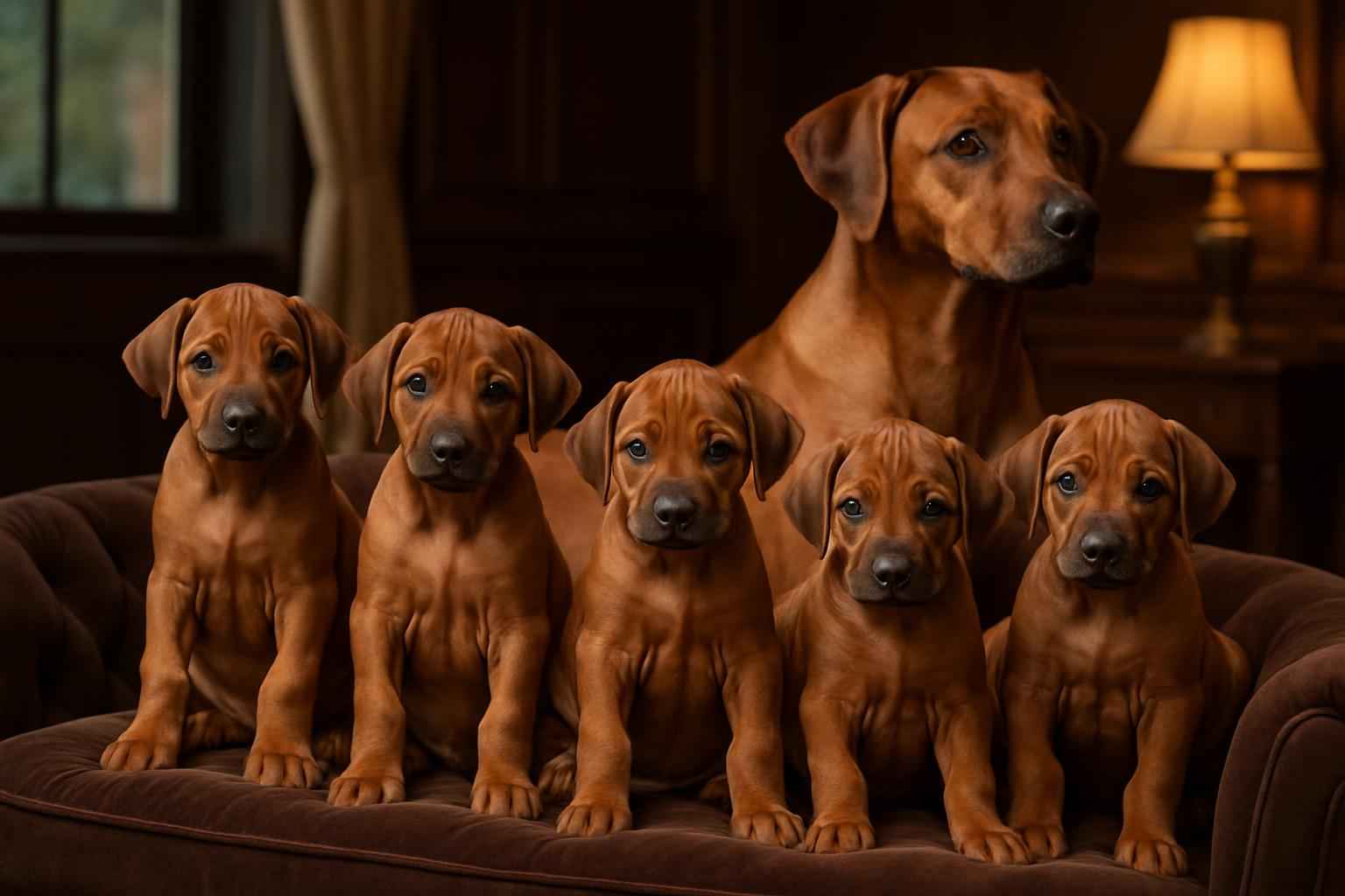 Current Rhodesian Ridgeback Litter For Sale in Chattanooga Tennessee
