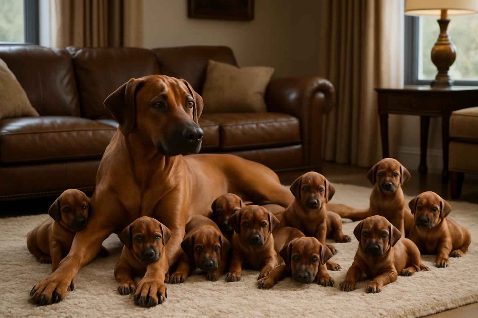 Current Rhodesian Ridgeback Litter For Sale in Chesapeake Virginia