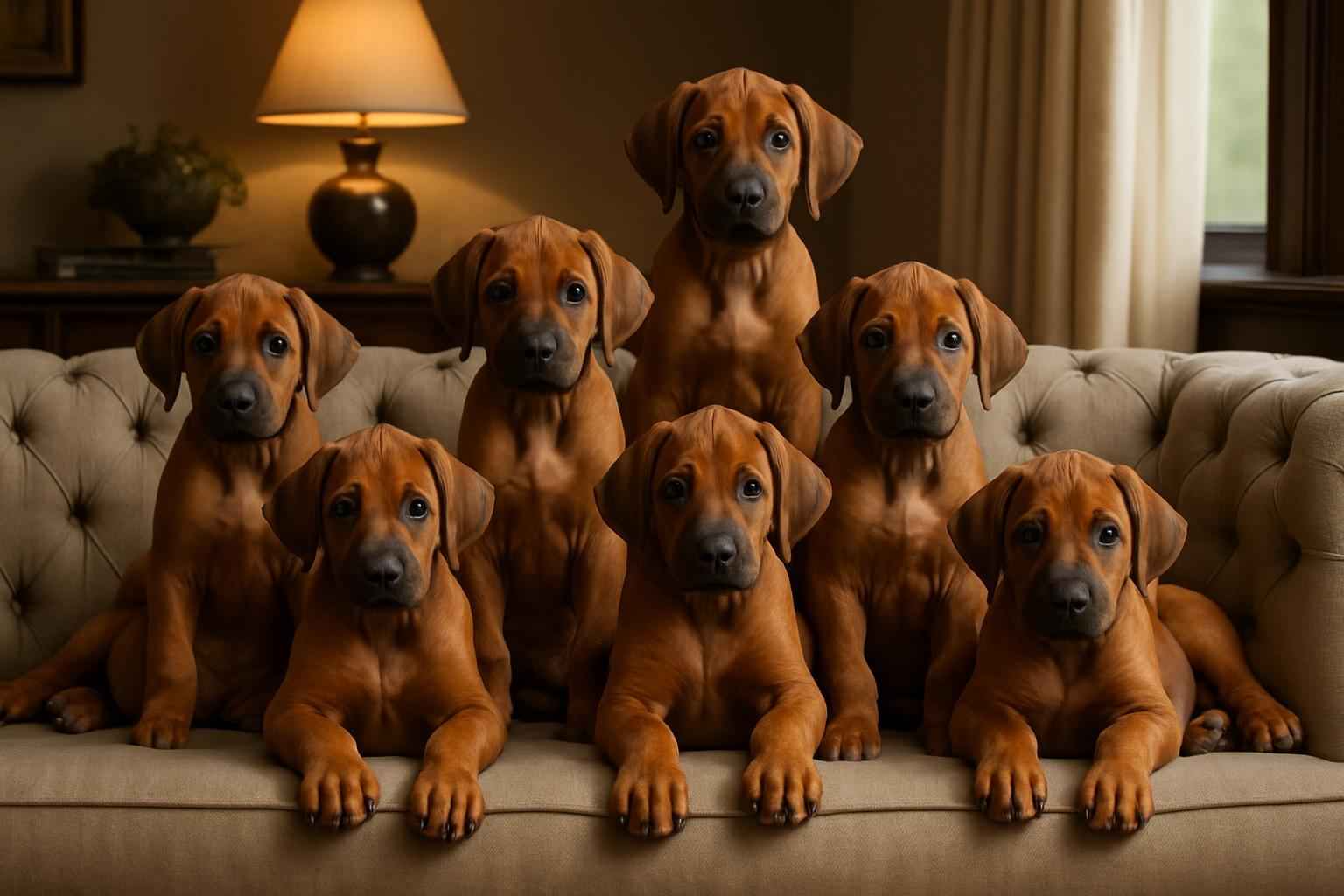 Current Rhodesian Ridgeback Litter For Sale in Cleveland Tennessee