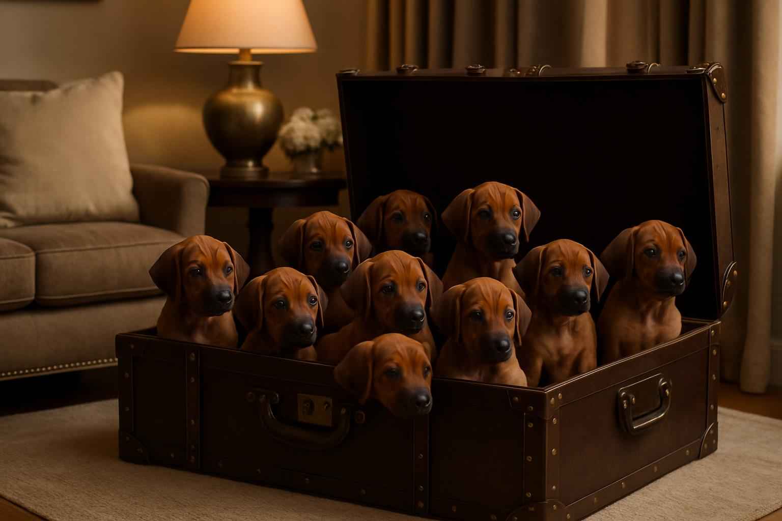 Current Rhodesian Ridgeback Litter For Sale in Dallas Texas
