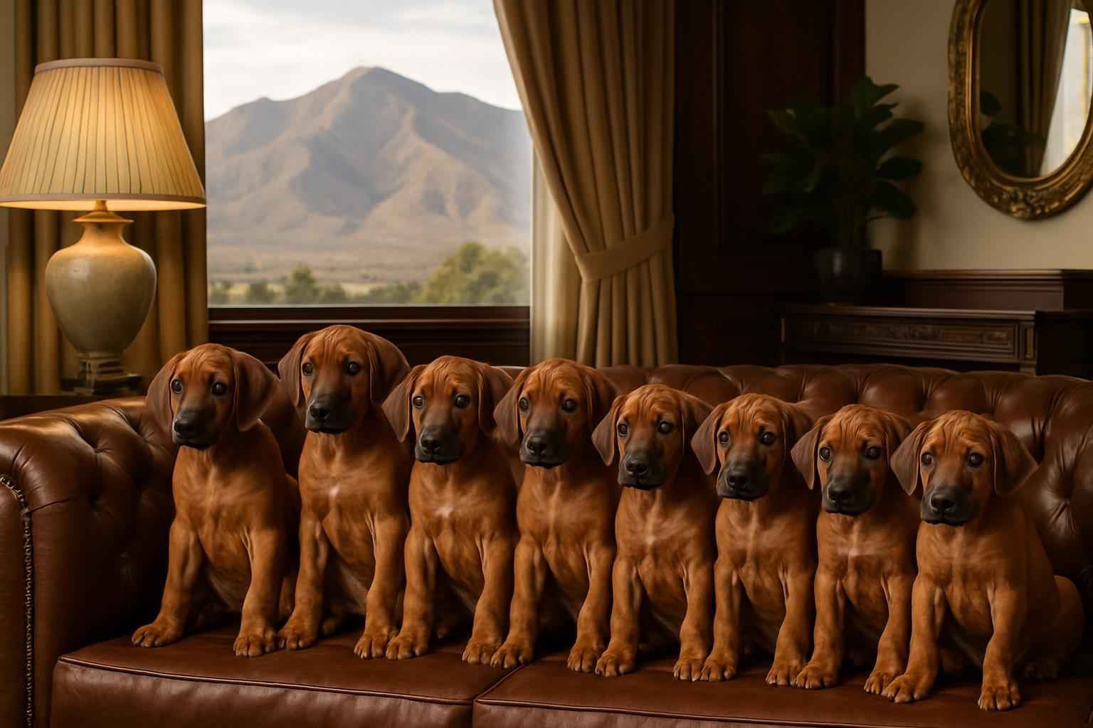 Current Rhodesian Ridgeback Litter For Sale in Eagle Mountain Utah