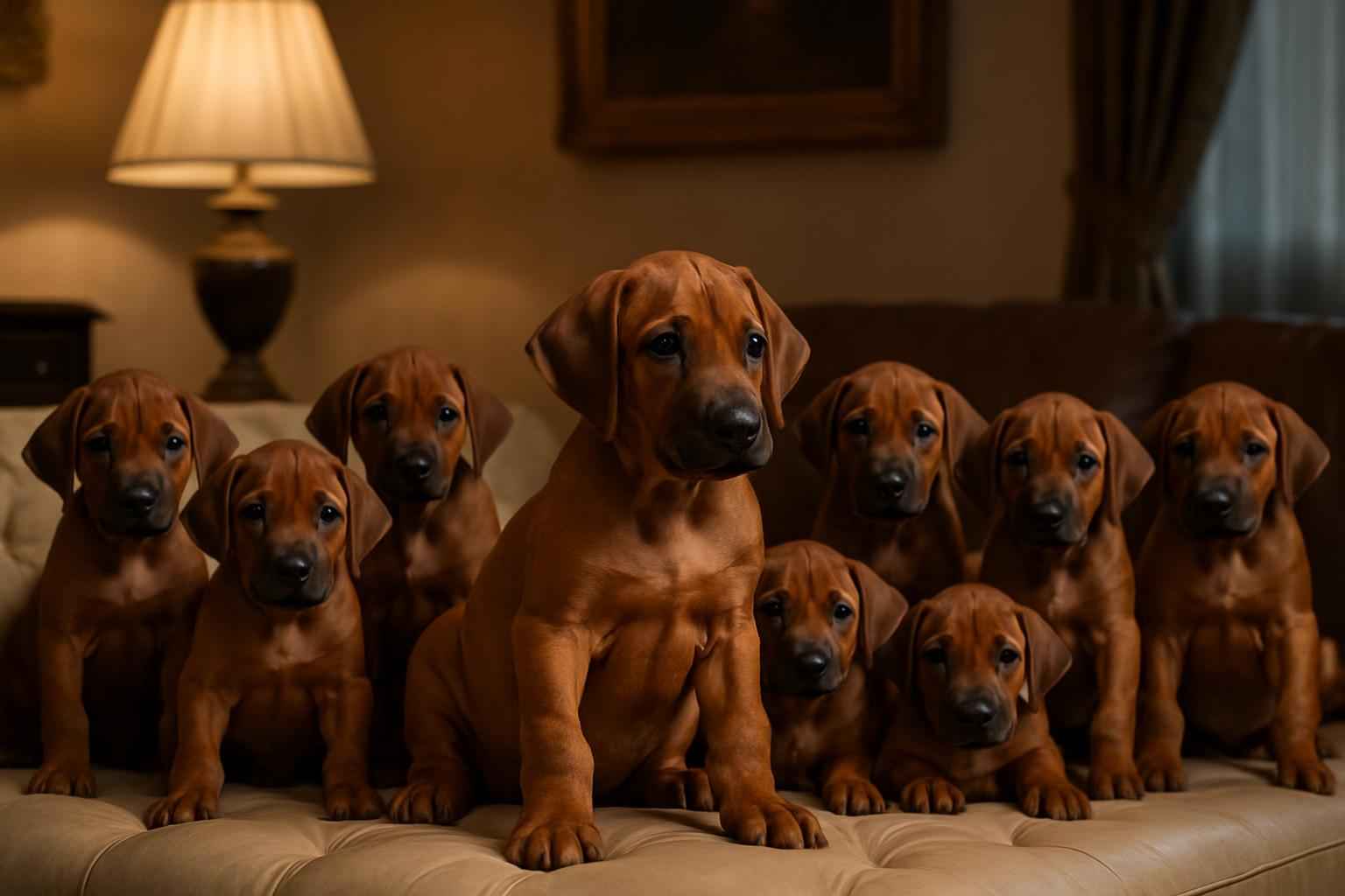 Current Rhodesian Ridgeback Litter For Sale in El Paso Texas