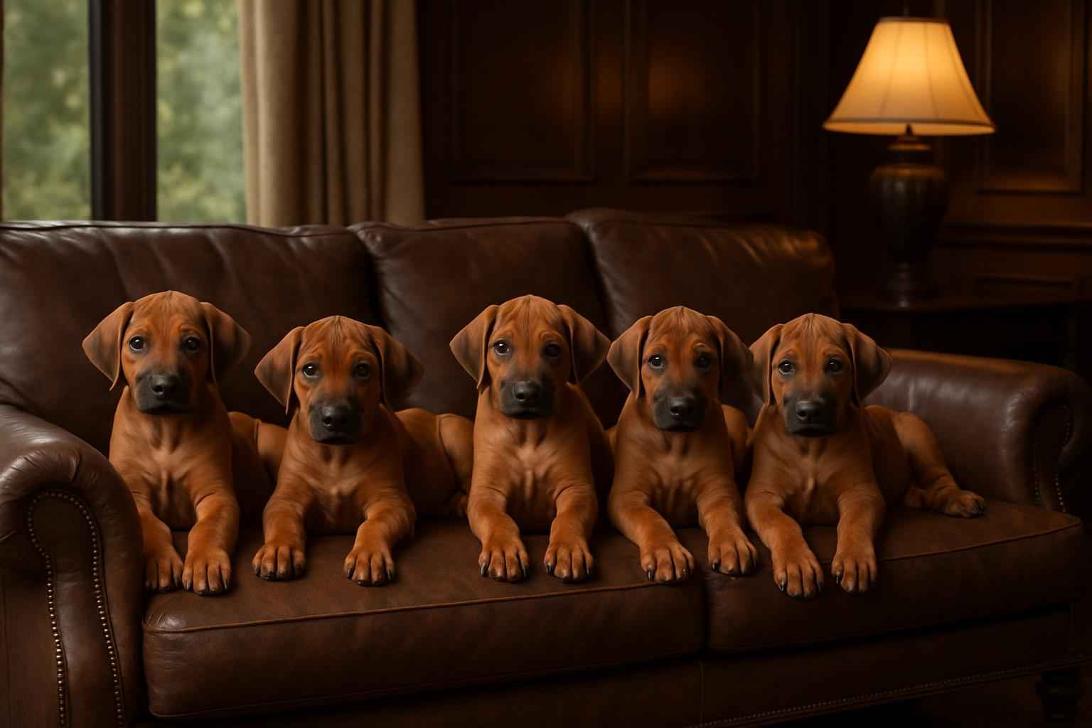 Current Rhodesian Ridgeback Litter For Sale in Everett Washington